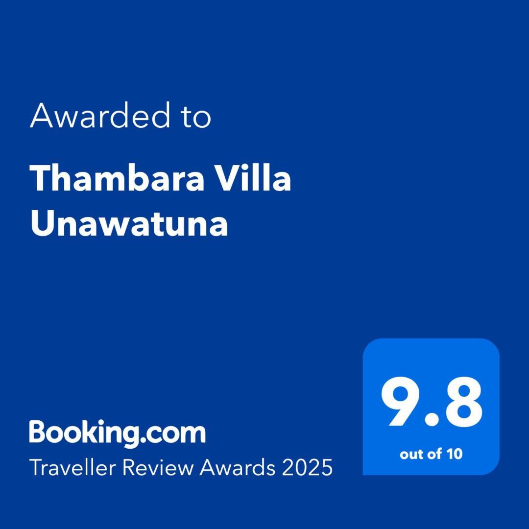 Thambara Villa 우나와투나 외부 사진